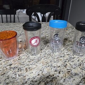 Tervis Tumblers with Red and Blue Accents